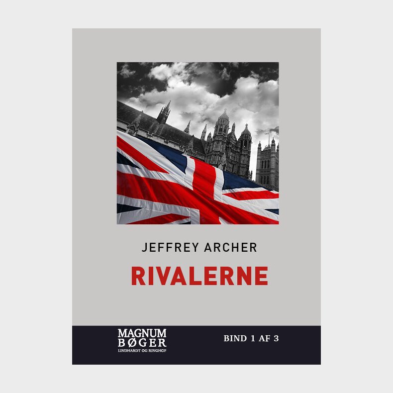 Rivalerne (storskrift) - Jeffrey Archer - Bog