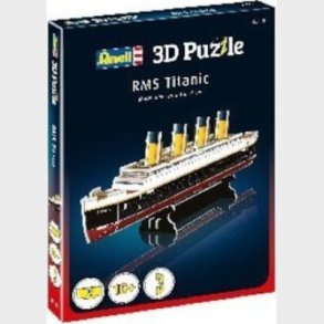 Revell 3d Puzzle - Rms Titanic - 30 Brikker - 29 Cm