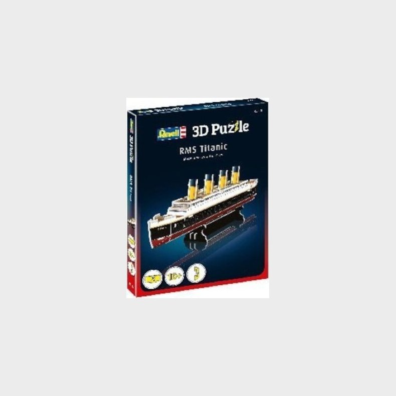 Revell 3d Puzzle - Rms Titanic - 30 Brikker - 29 Cm