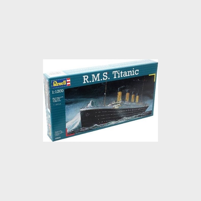 Revell - Rms Titanic Model Skib Byggest - 1:1200 - 05804