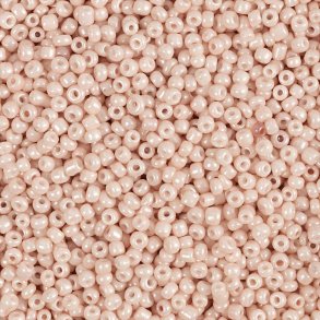 Rocaiperler - Glasperler -  1,7 Mm Hul 0,5-0,8 Mm - Stvet Rosa - 25 G