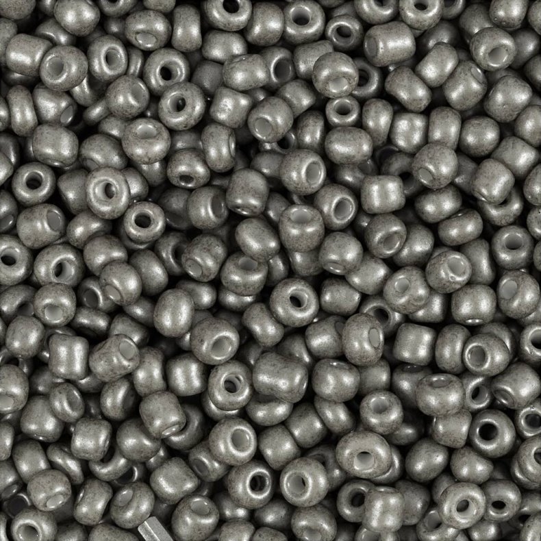 Rocaiperler - Glasperler -  3 Mm Hul 0,6-1,0 Mm - Gr - 25 G