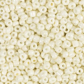 Rocaiperler - Glasperler -  3 Mm Hul 0,6-1,0 Mm - Perlemor - 25 G