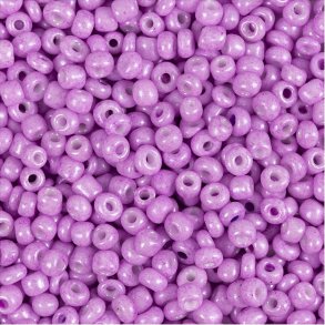 Rocaiperler - Glasperler -  3 Mm Hul 0,6-1,0 Mm - Soft Pink - 25 G