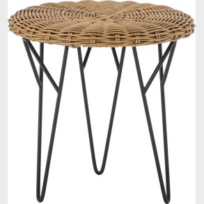Bloomingville - Roccas Sofabord - Brun - Polyrattan - Rundt