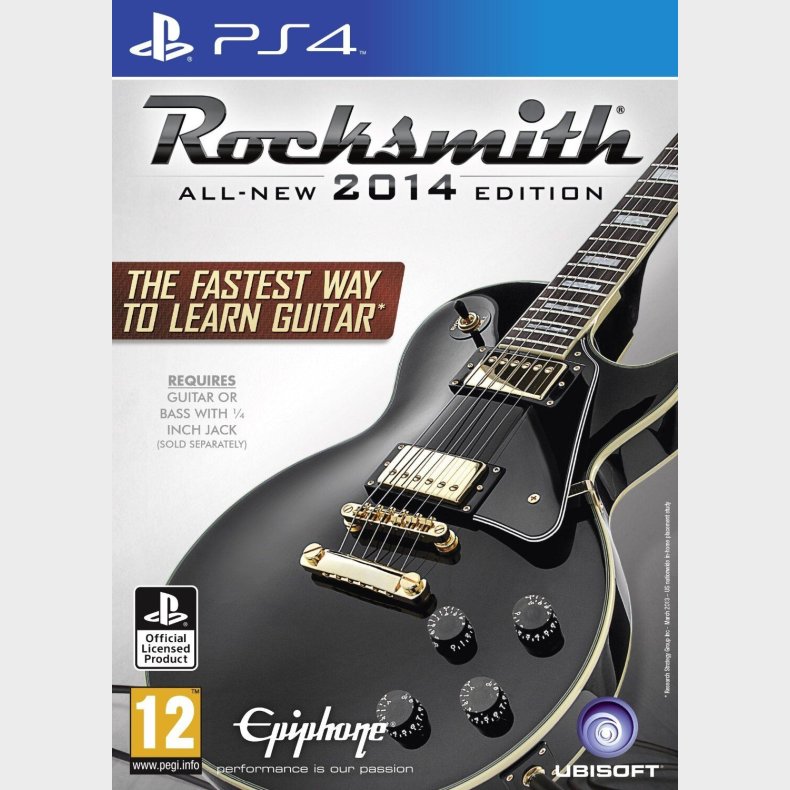 Rocksmith 2014 Edition (w/ Cable) - PS4
