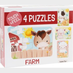 Rr Og Fl Puslespil - Bondegrdsdyr