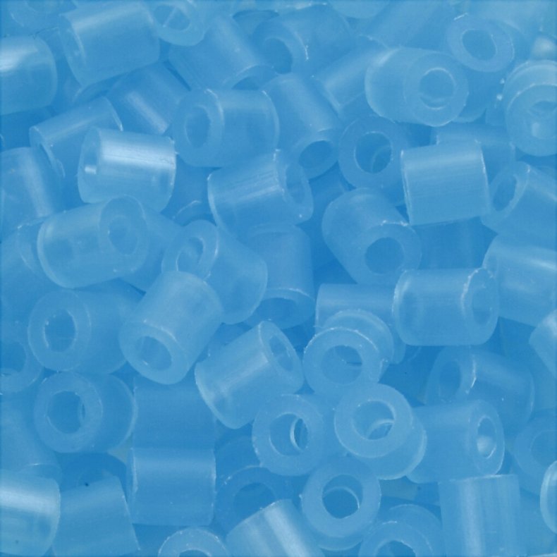 Rr Perler Til Perleplader - Medium - Bl Neon - 1100 Stk. - Nabbi