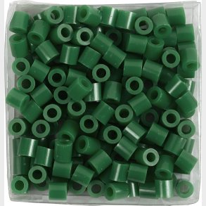 Rr Perler Til Perleplader - Medium - Grn - 6000 Stk. - Nabbi