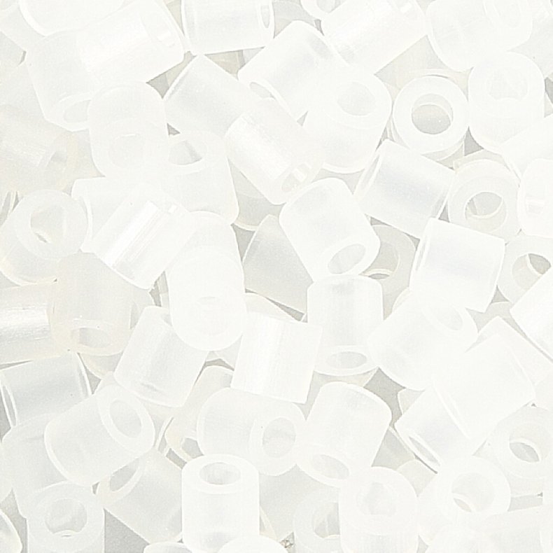 Rr Perler Til Perleplader - Medium - Klar Transparent - 1100 Stk. - Nabbi