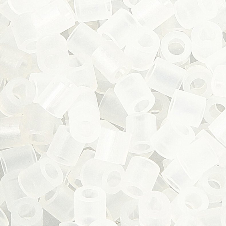 Rr Perler Til Perleplader - Medium - Klar Transparent - 6000 Stk. - Nabbi