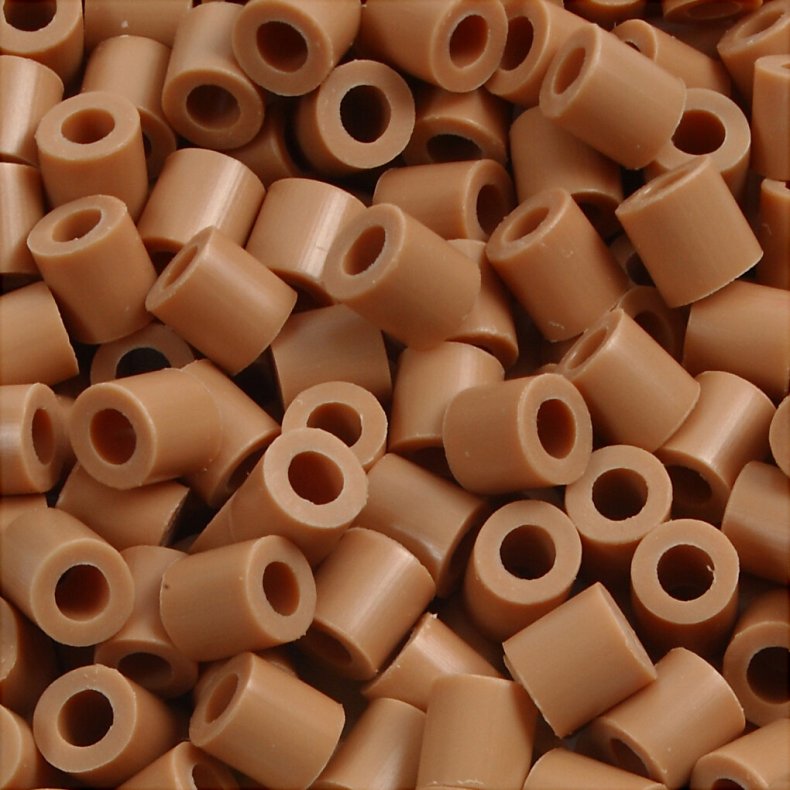 Rr Perler Til Perleplader - Medium - Lys Brun - 6000 Stk. - Nabbi