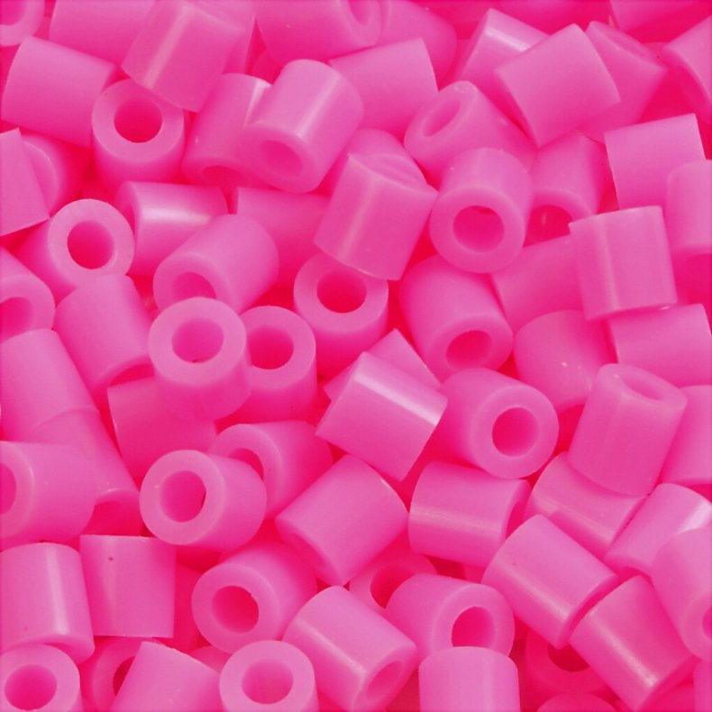 Rr Perler Til Perleplader - Medium - Rosa - 6000 Stk. - Nabbi