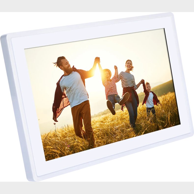 Rollei - Smarter Picture Frame - 10 Diagonal - Wifi - App Control - Model 100 - 10.1-inch - Black Or White