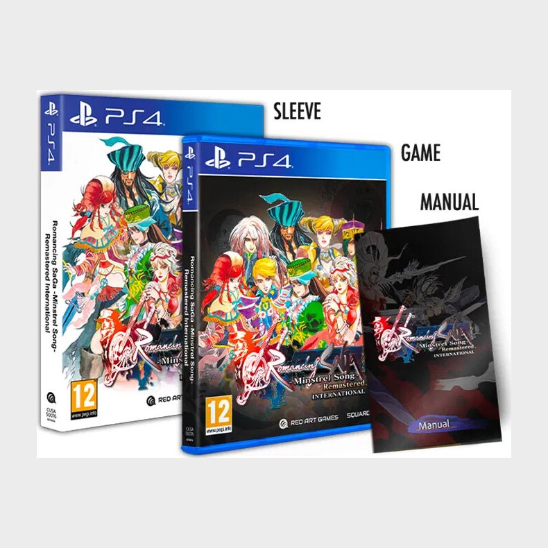 Romancing Saga -minstrel Song- Remastered International - PS4