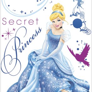 Roommates Decor - Wallstickers - Askepot - Glitter