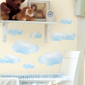 Roommates Decor - Wallstickers - Bl Skyer