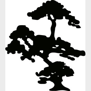 Roommates Decor - Wallstickers - Bonzai Tr