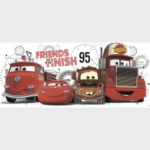 Roommates Decor - Wallstickers - Cars 2 Friends To Finish Giant