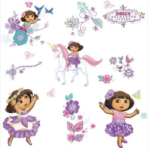 Roommates Decor - Wallstickers - Doras Fortryllede Skov