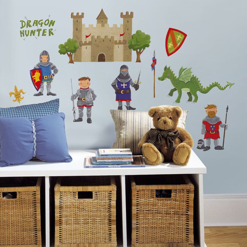 Roommates Decor - Wallstickers - Dragejger