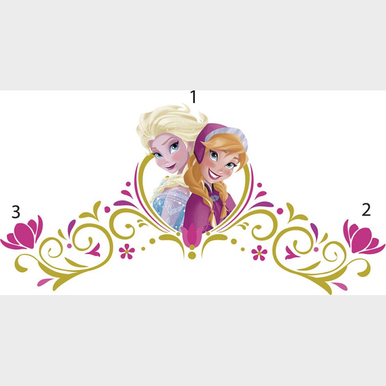 Roommates Decor - Wallstickers - Frost - Glitter