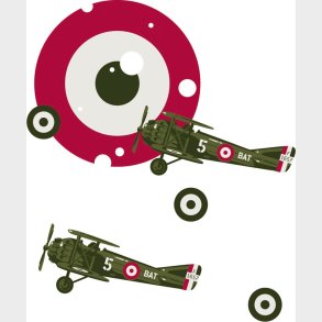 Roommates Decor - Wallstickers - Gigant Vetaranfly Og Skydeskive