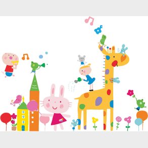 Roommates Decor - Wallstickers - Lazoo Pige