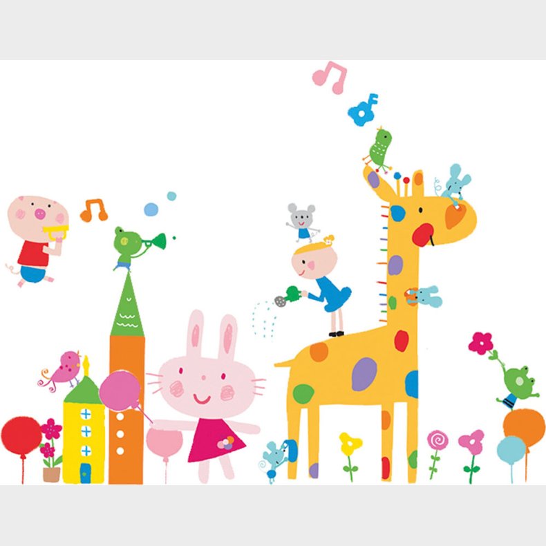 Roommates Decor - Wallstickers - Lazoo Pige