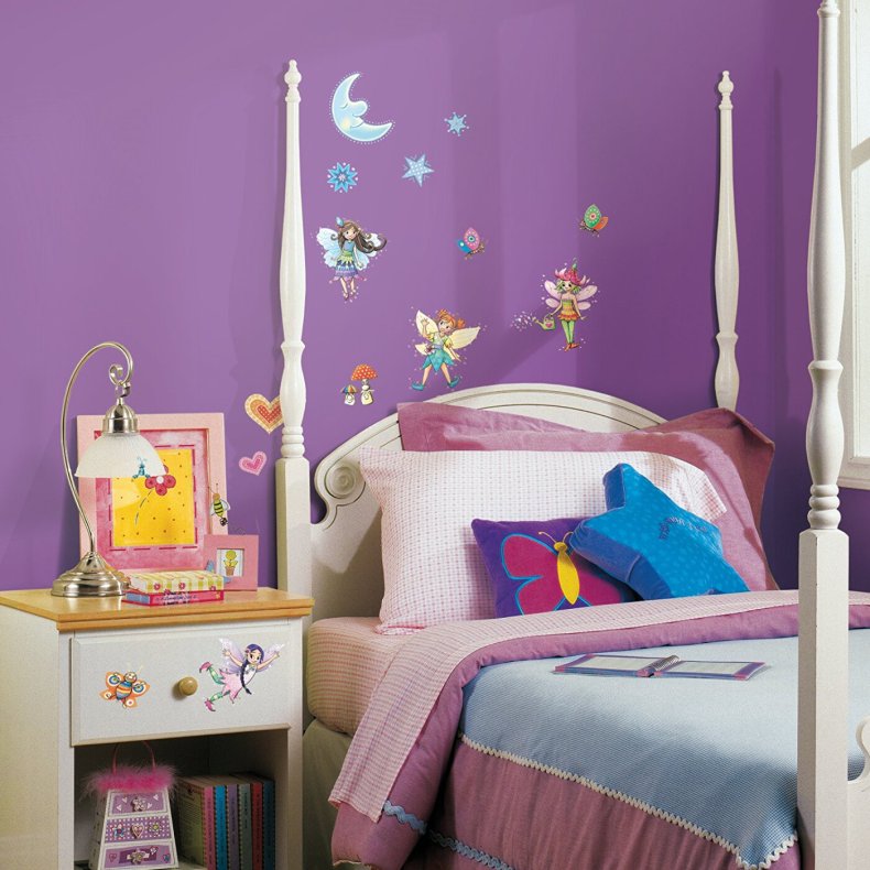 Roommates Decor - Wallstickers - Magiske Dr�mme Fe - Glitter