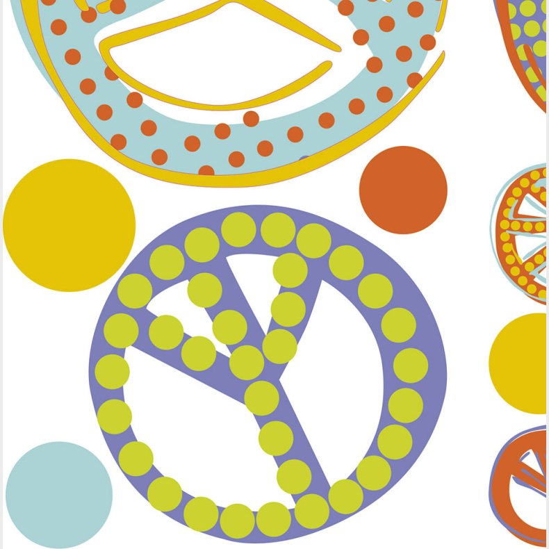 Roommates Decor - Wallstickers - Moderne Fredstegn