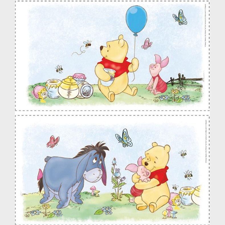 Roommates Decor - Wallstickers - Peter Plys Mini Plakater