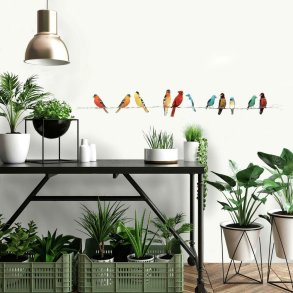 Roommates Decor - Wallstickers - Sangfugle