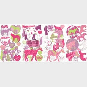 Roommates Decor - Wallstickers - Sk�re Heste