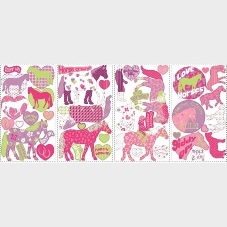 Roommates Decor - Wallstickers - Sk�re Heste