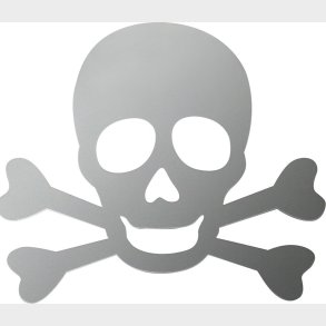 Roommates Decor - Wallstickers - Spejl - Kranie