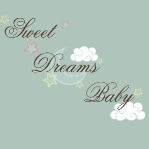 Roommates Decor - Wallstickers - Sweet Dreams Baby
