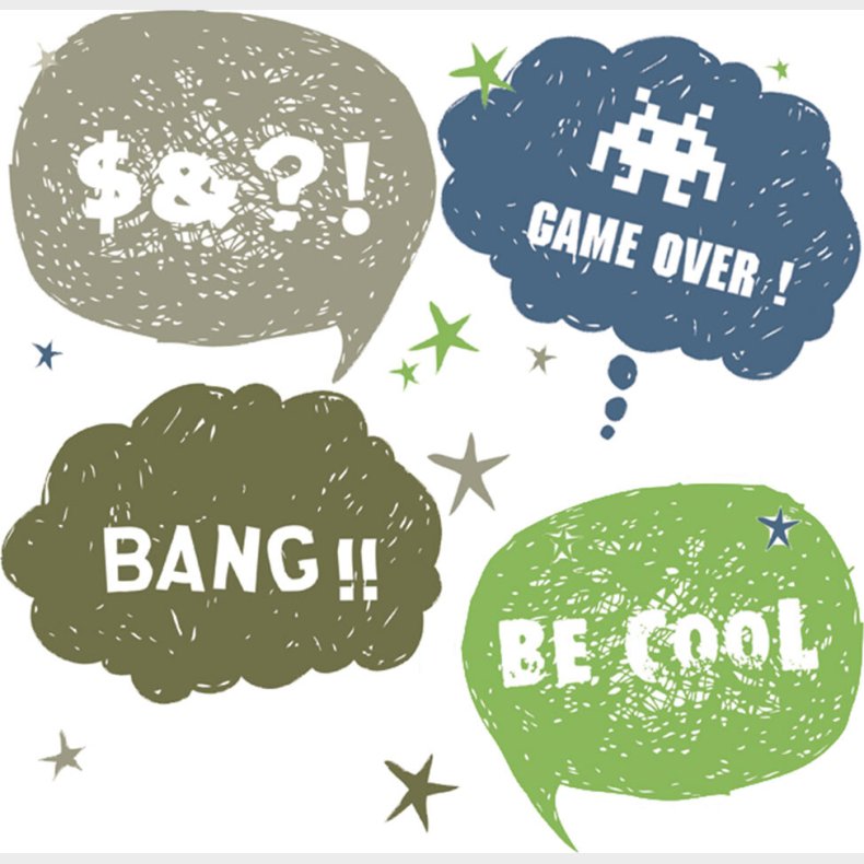 Roommates Decor - Wallstickers - Tankebobler