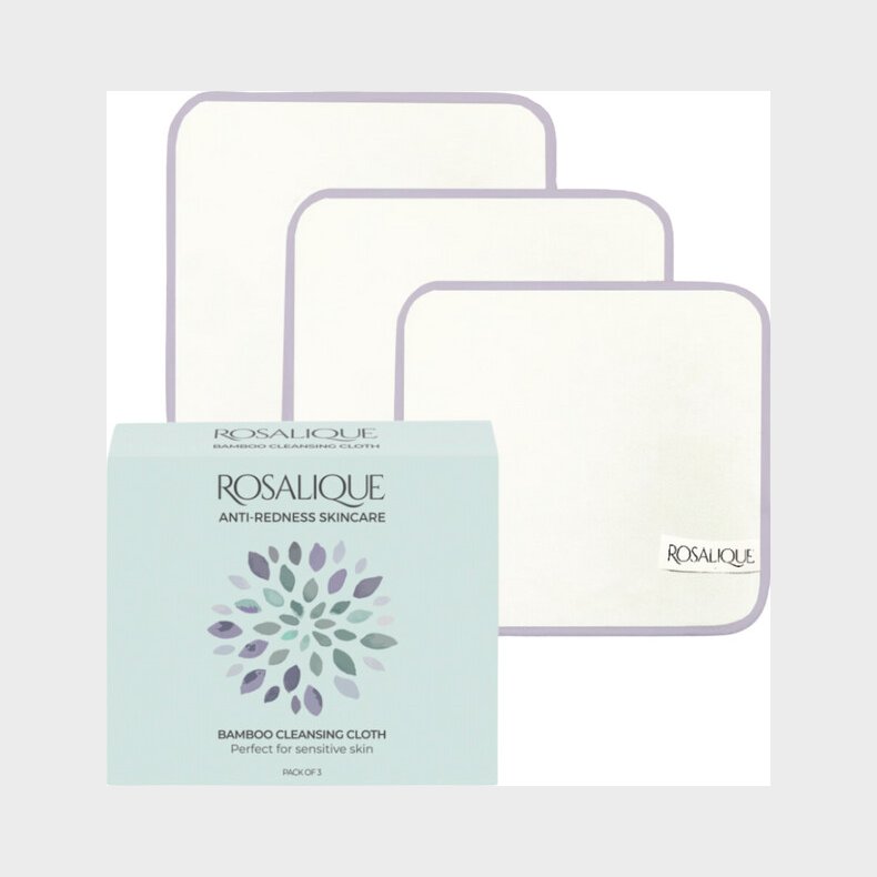 Rosalique - Bamboo Cleansing Cloth 3 Pcs - Renseklude