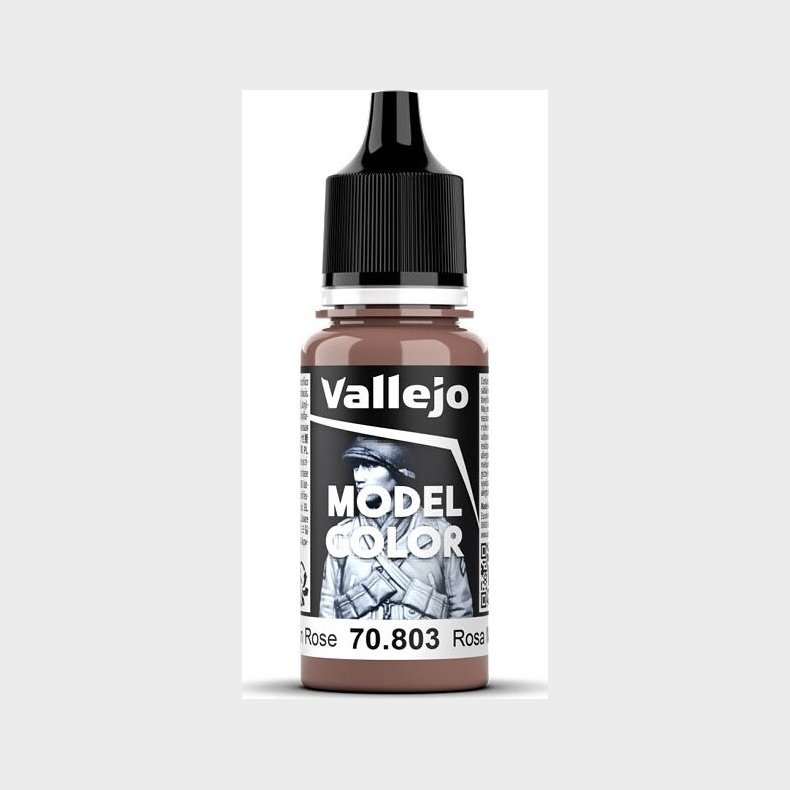 Vallejo - Model Color - Rose Brown Mat - 18 Ml - 70803