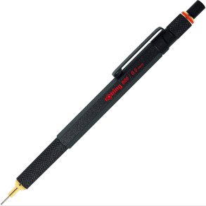Rotring - 800 Stiftblyant - Sort - 0,5 Mm
