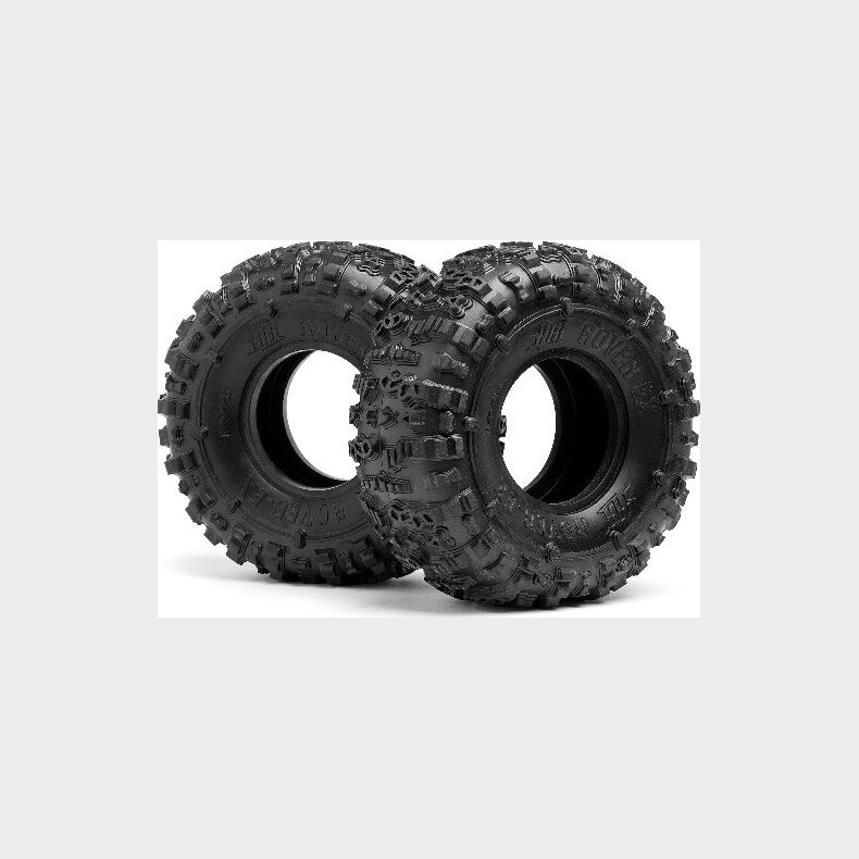 Rover-ex Tire (pink/rock Crawler/2pcs) - Hp67916 - Hpi Racing