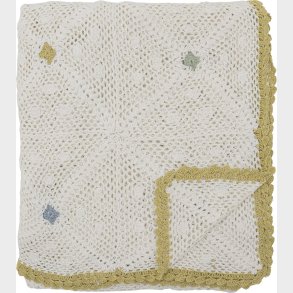 Bloomingville - Rovigo Plaid - Natur - Bomuld - 150x130 Cm