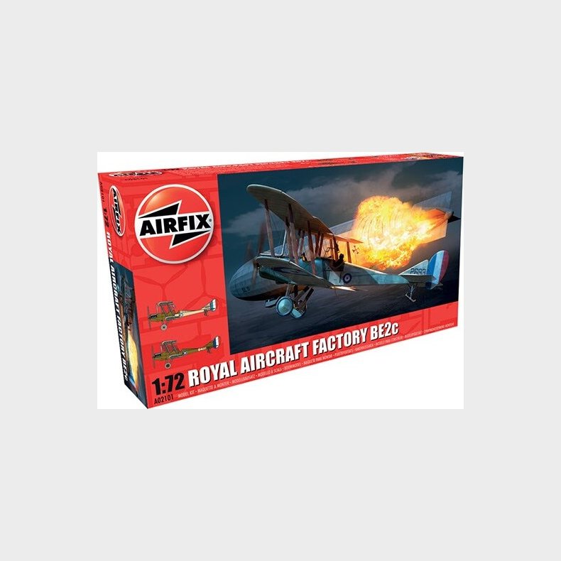 Royal Aircraft Factory Be2c - A02101 - Airfix