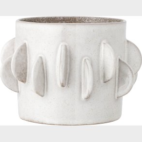 Bloomingville - Roza Urtepotteskjuler - Hvid - Stentj Keramik