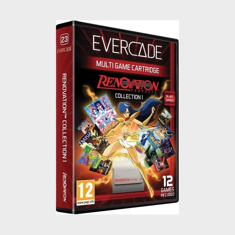 Rtr Blaze Evercade Renovation Cartridge 1 - BLAZE TAB Plus