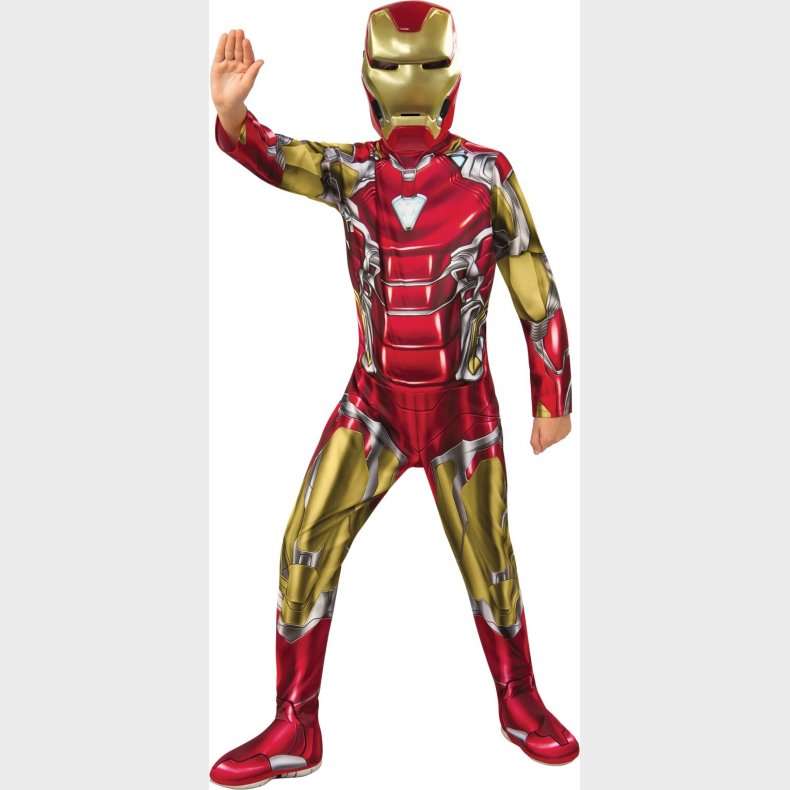 Iron Man Kostume Til B�rn - Marvel Avengers - 116 Cm