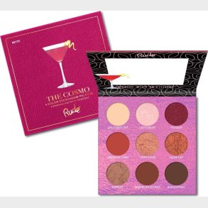 Rude Cosmetics - Cocktail Party Palette - The Cosmo - 9 Farver