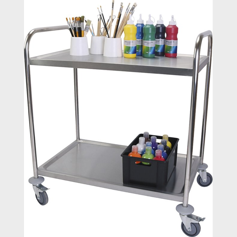 Rullebord I St�l - Str. 51x83 Cm - 1 Stk.