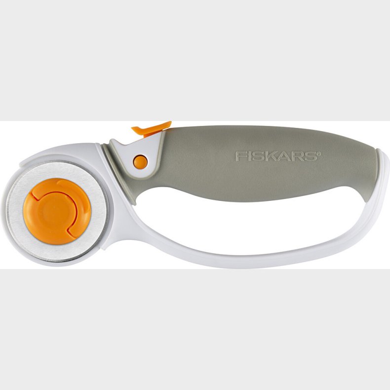 Fiskars - Rullekniv Til Stof Og Papir - Rotary Cutter - Titanium -  45 Mm - 9521p